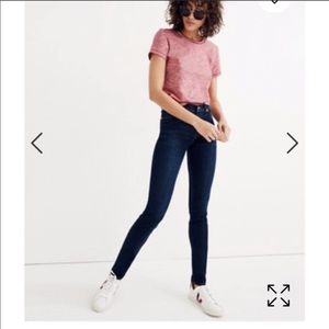 Madewell high rise skinny
